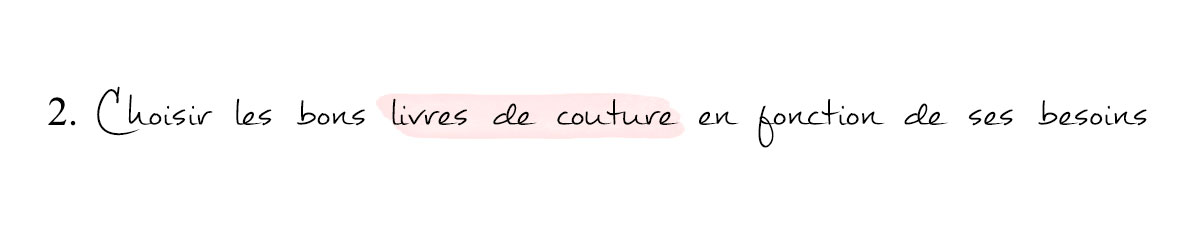 Choisir les bons livres de couture en fonction de ses besoins