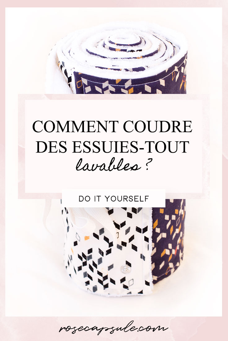 DIY zéro déchet : Comment coudre des essuies-tout lavables ?