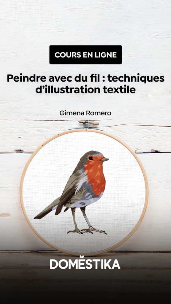 3 méthodes pour reporter un modèle de broderie sur un tissu