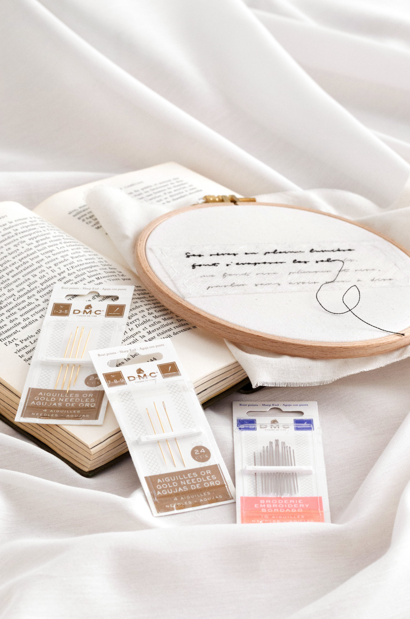 Quel matériel acheter pour débuter en broderie ?